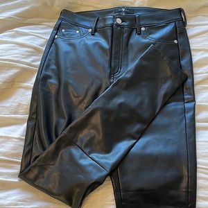 7forallmankind vegan leather pants